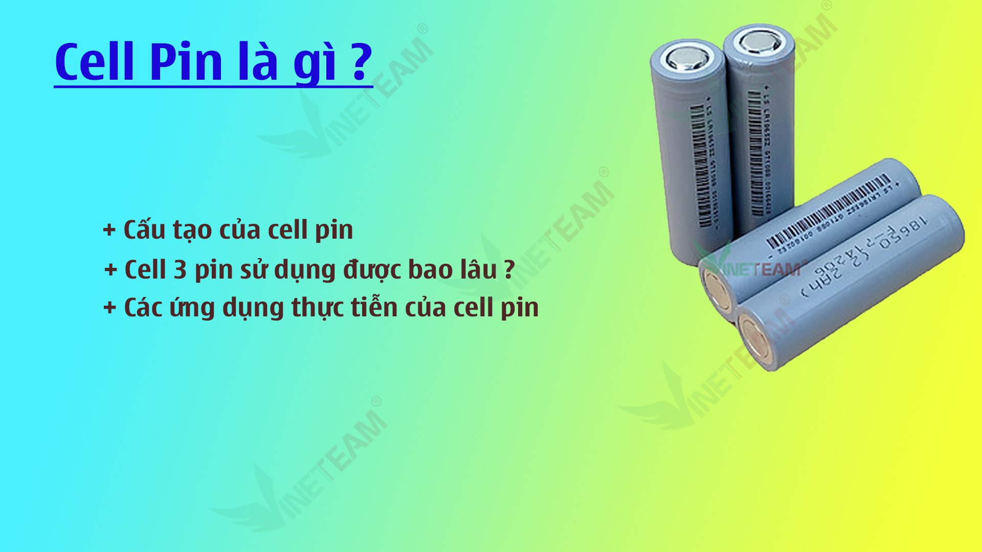 Cell pin là gì? Pin 3 cell dùng được bao lâu?
