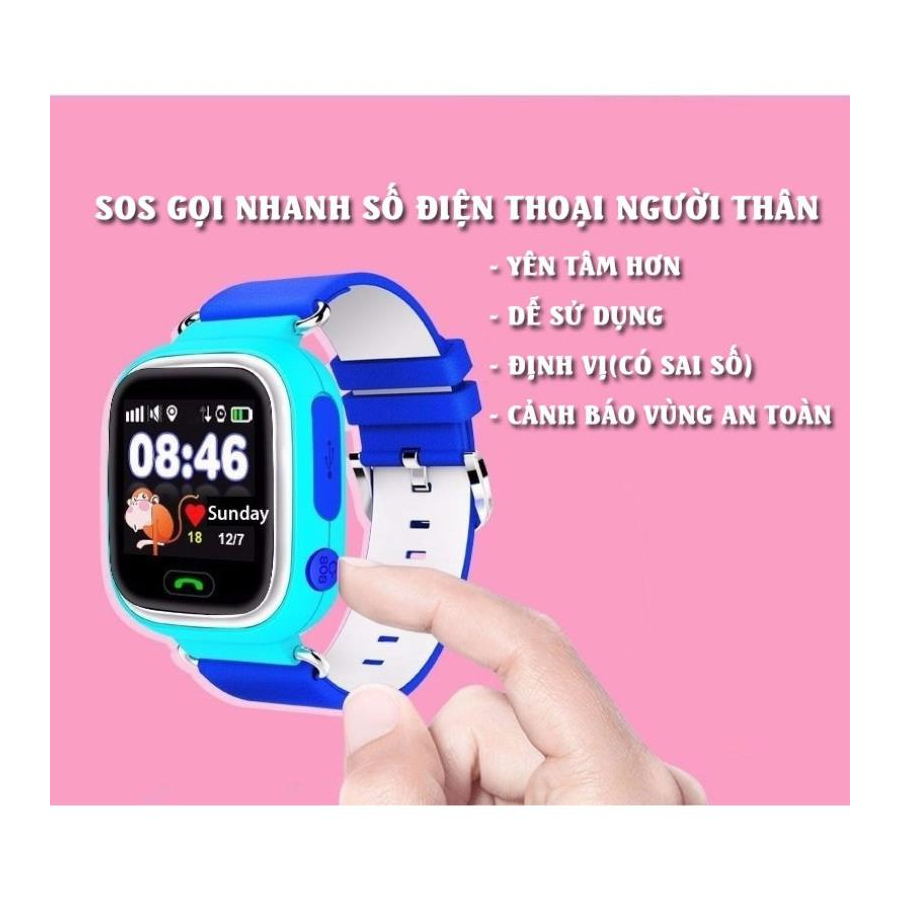 Đồng hồ điện tử cho bé gái siêu bền đẹp