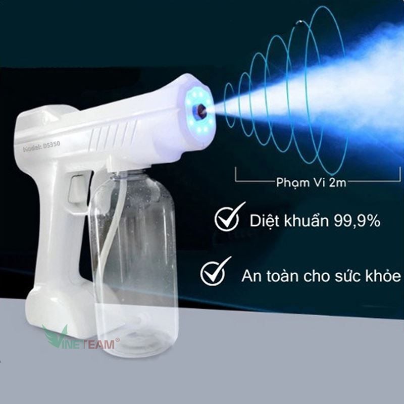 Súng bắn cồn khử khuẩn có tốt không?