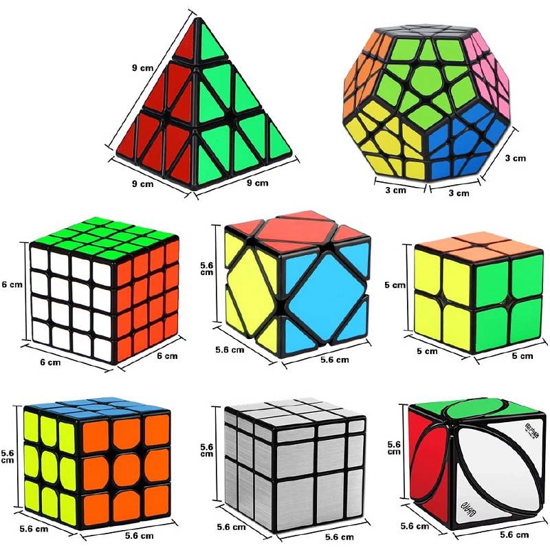 Tổng Hợp Tất Cả Các Loại Rubik Trên Thế Giới