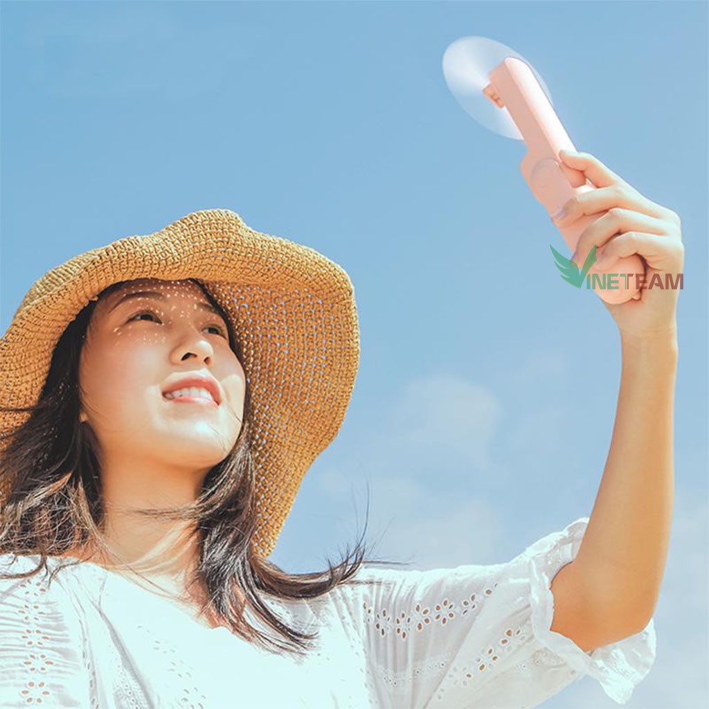 Top 5 quạt mini cầm tay có đèn tốt, đáng mua nhất