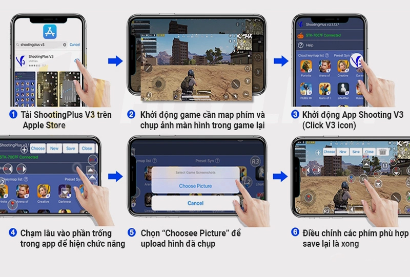 Hướng dẫn cách map phím gamepad cho android