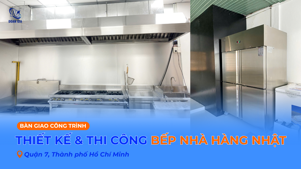 BÀN GIAO CÔNG TRÌNH BẾP NHẬT CHO NHÀ HÀNG VỊ NOODLES