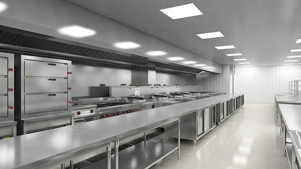 Bếp công nghiệp 1 chiều là gì? Nguyên tắc thiết kế bếp một chiều