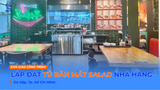 LẮP ĐẶT BÀN MÁT SALAD CHO NHÀ HÀNG HÀN QUỐC - GÒ VẤP