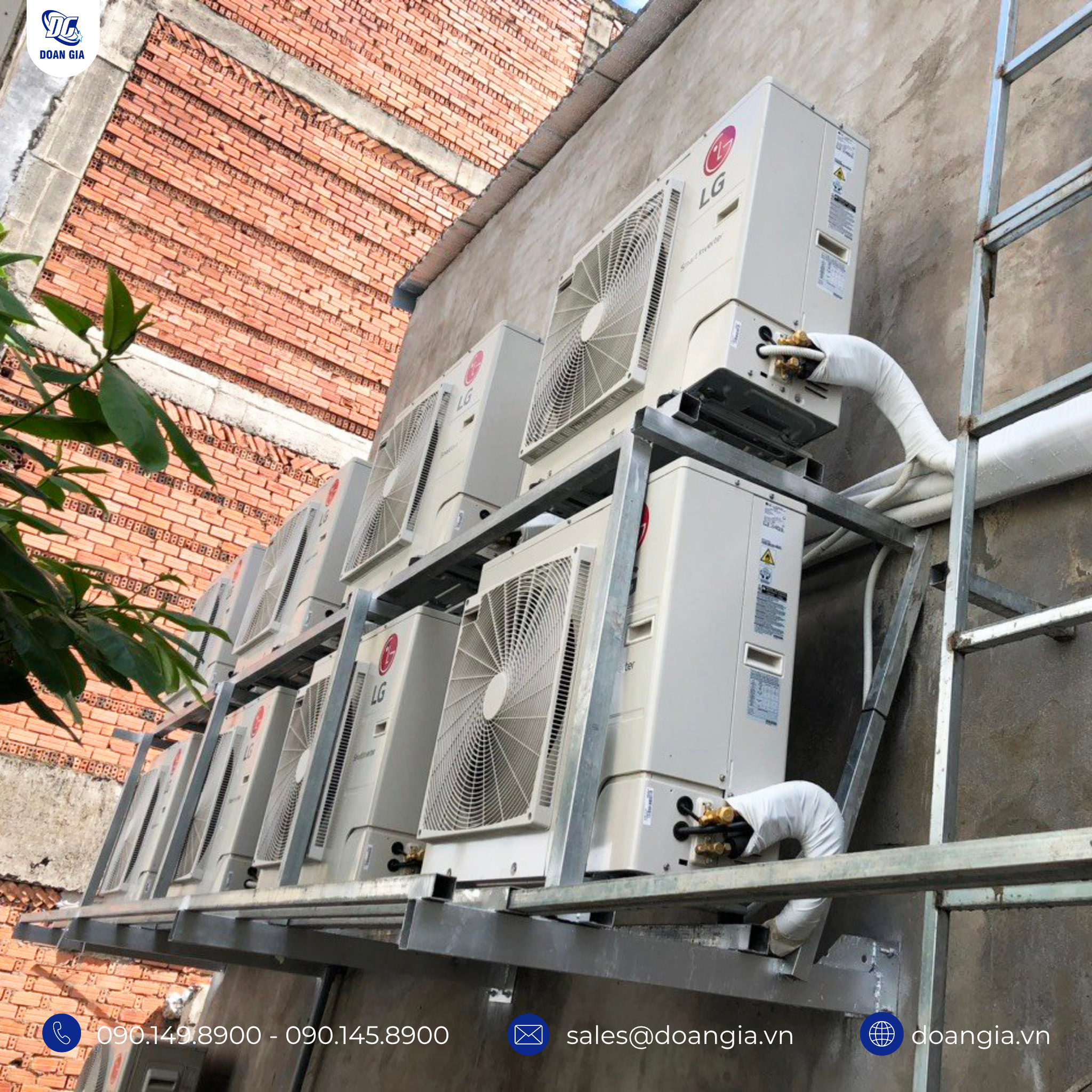 thi công máy lạnh công nghiệp