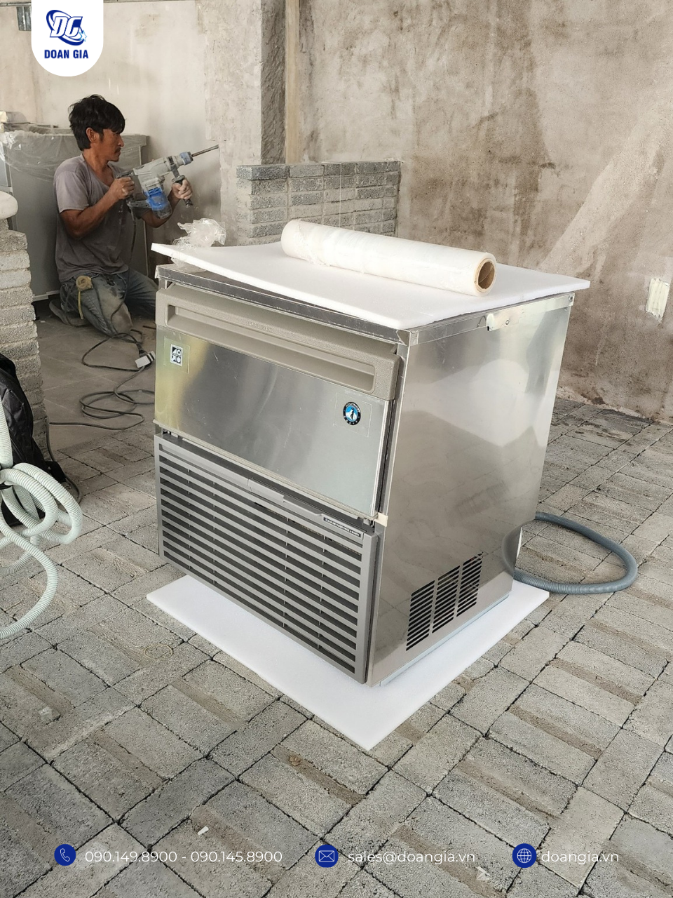 máy làm đá công nghiệp