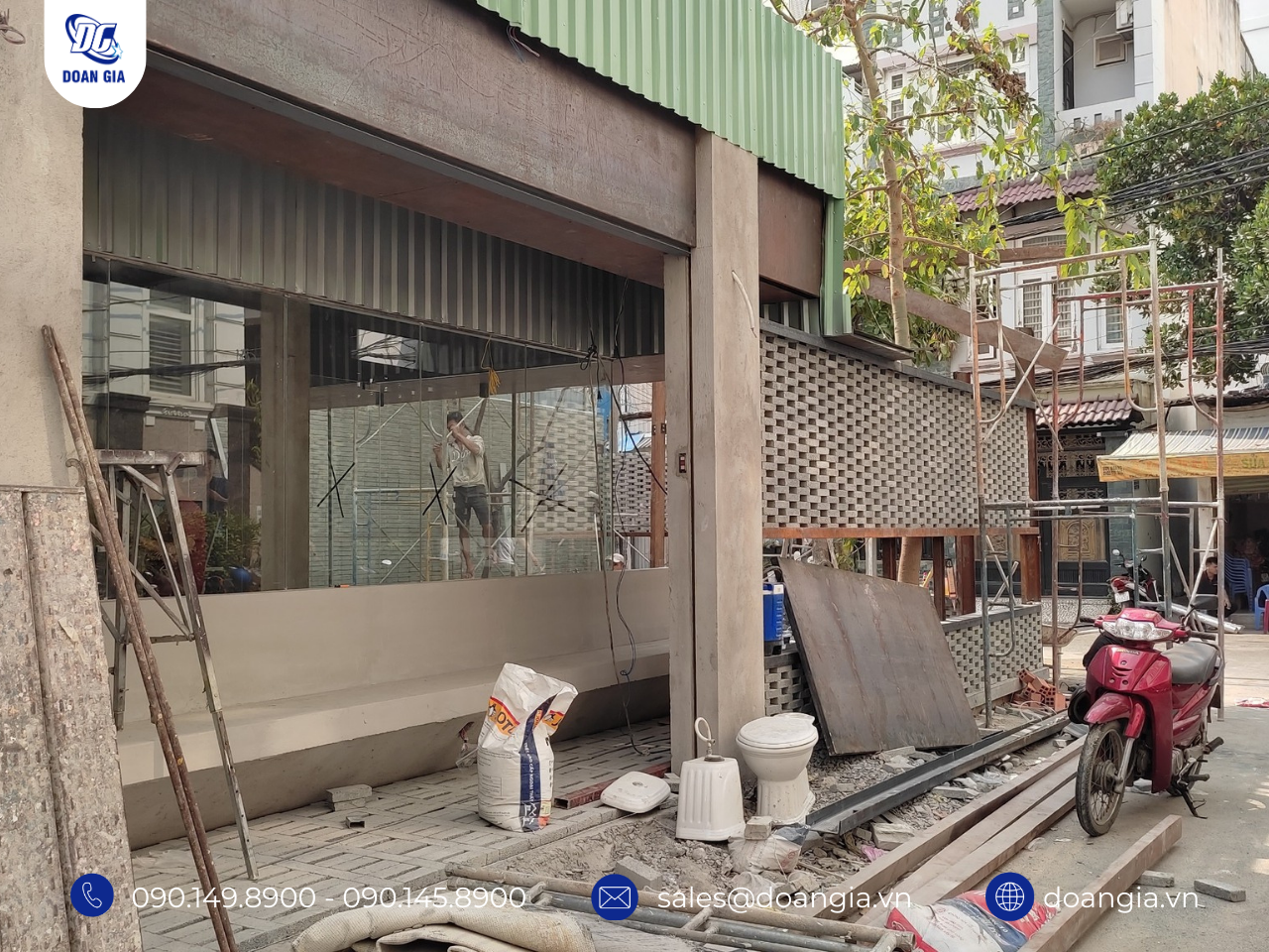 thi công lắp đặt máy lạnh