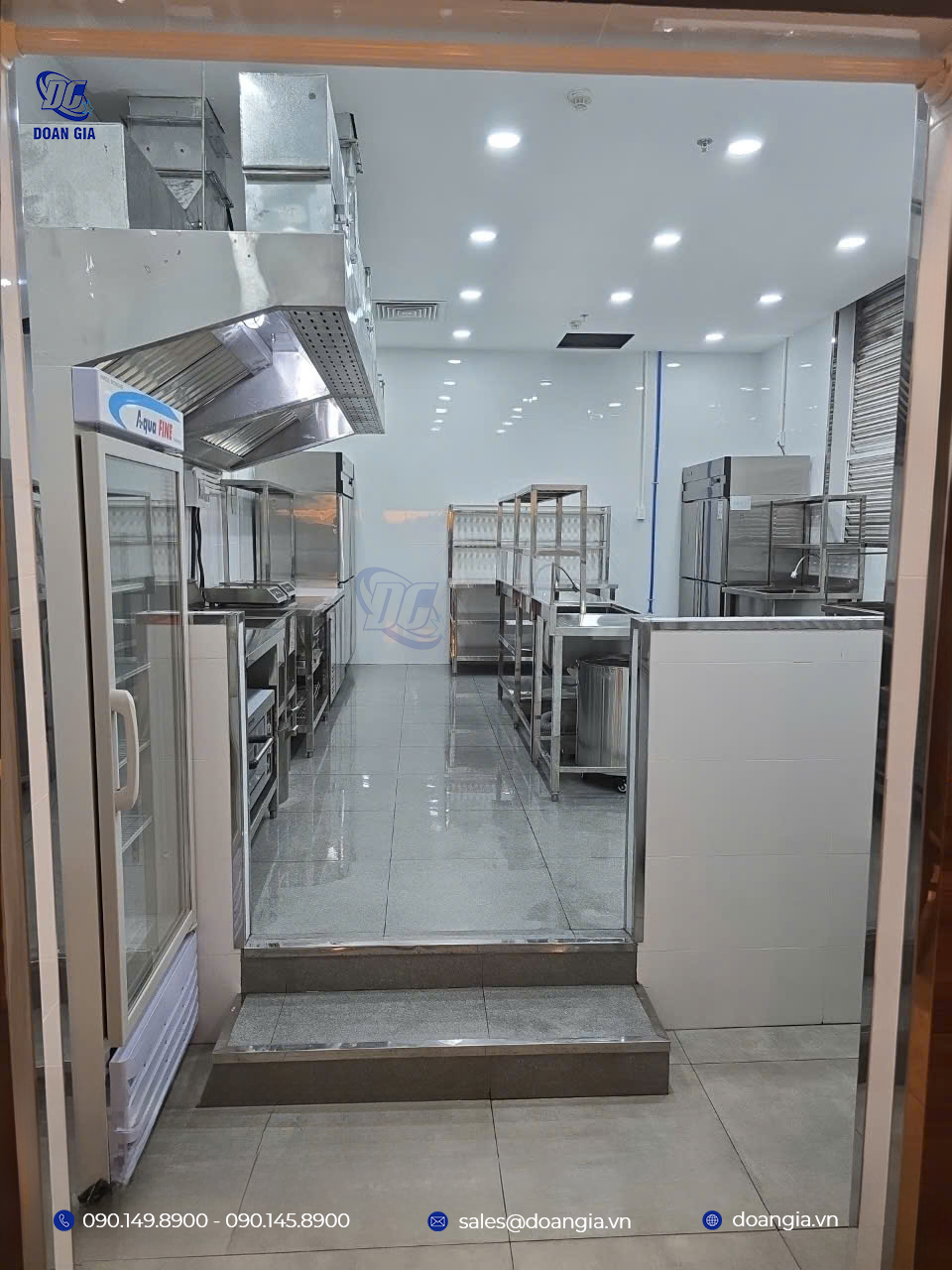 thi công hệ thống bếp nhà hàng