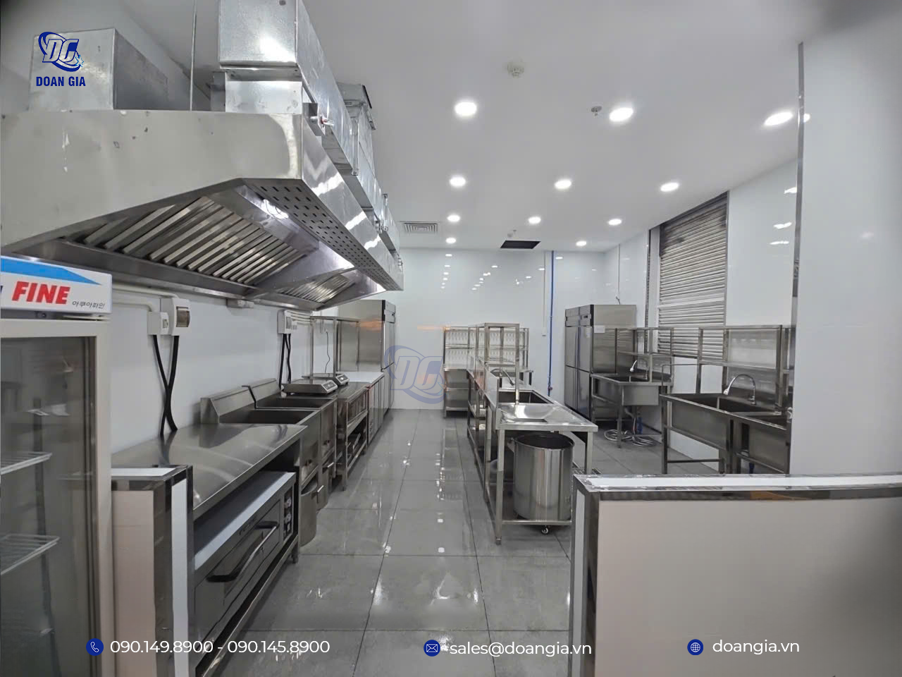 thi công thiết bị nhà bếp