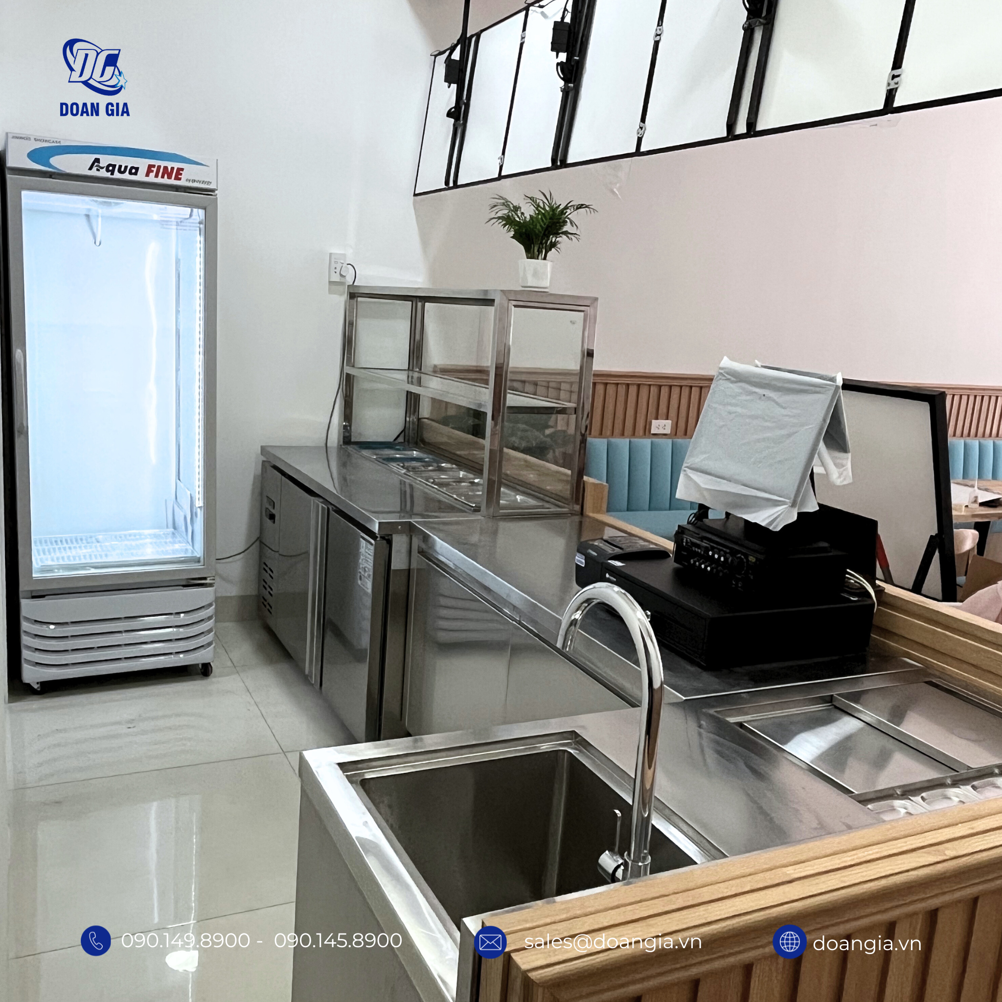 hệ thống bếp công nghiệp nhà hàng
