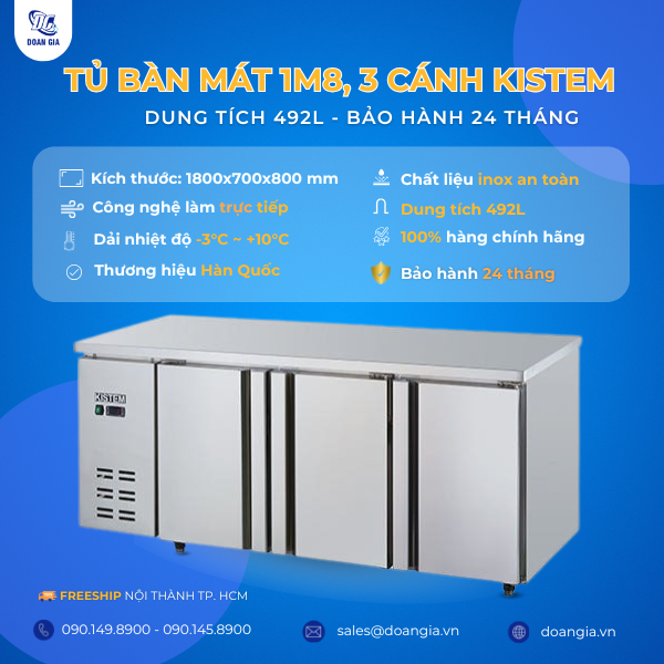 bàn mát 3 cánh