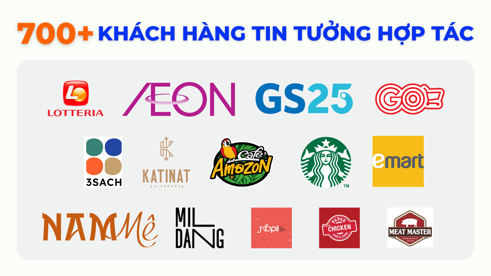danh sách khách hàng hợp tác với Đoàn Gia