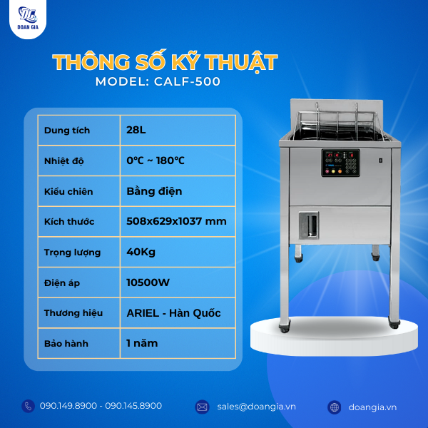 bếp chiên điện công nghiệp