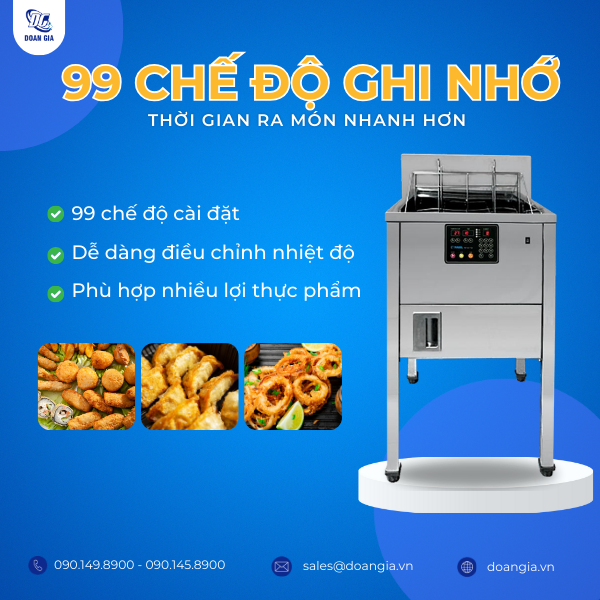 bếp chiên nhúng điện 1 ngăn