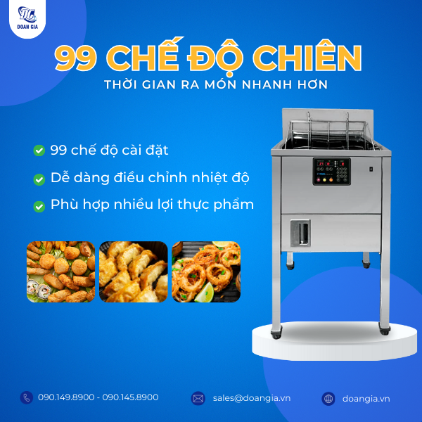 giá bếp chiên nhúng điện