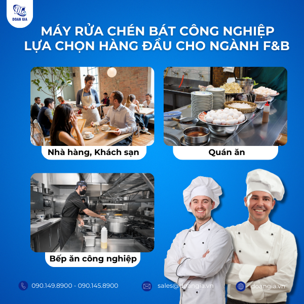 máy rửa bát tự động