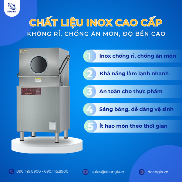 máy rửa bát nhà hàng