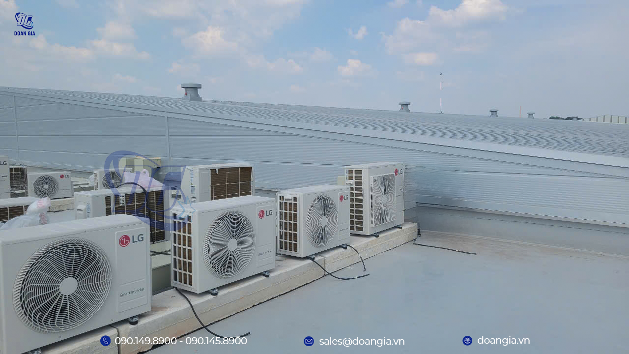thi công máy lạnh công nghiệp