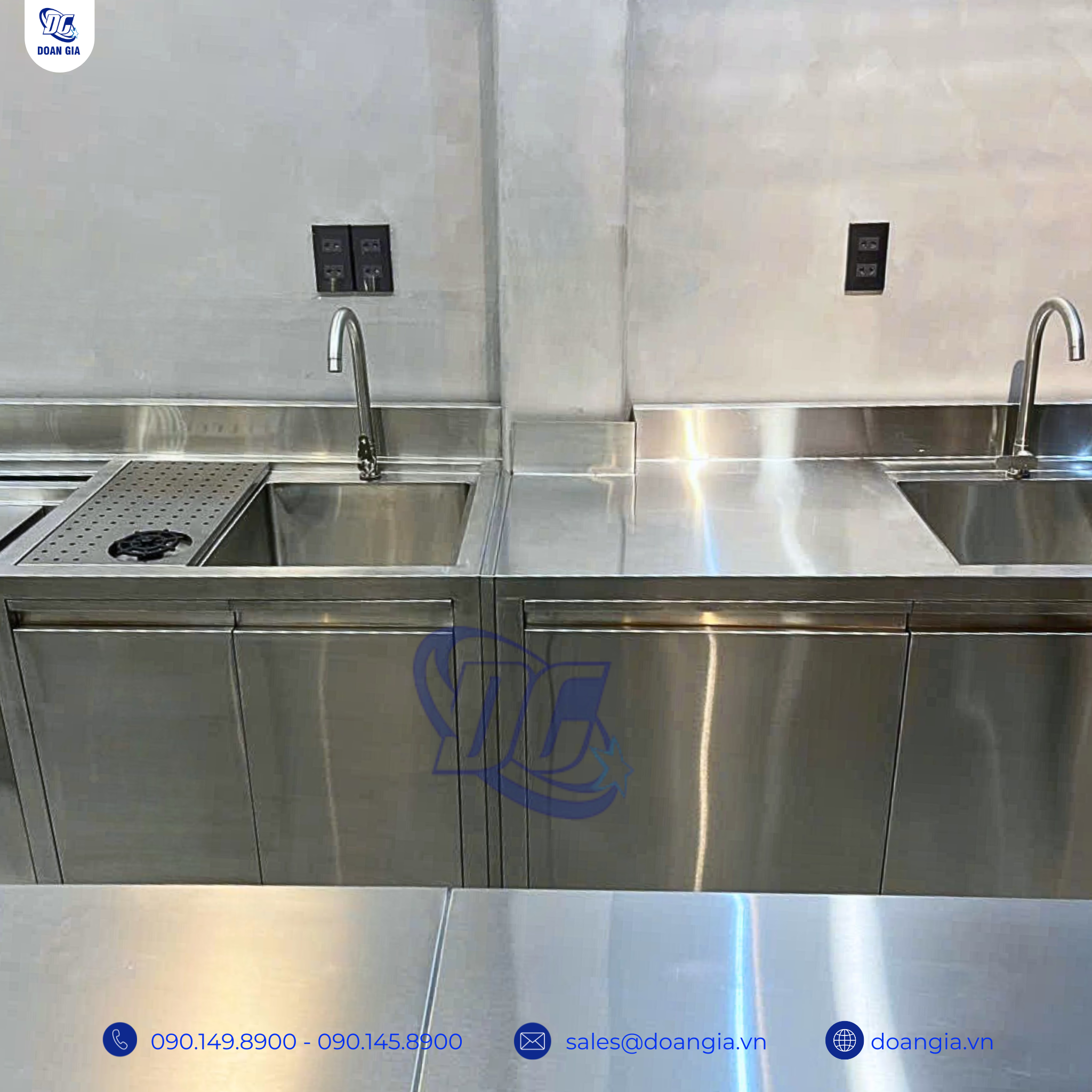 thiết kế quầy pha chế cà phê