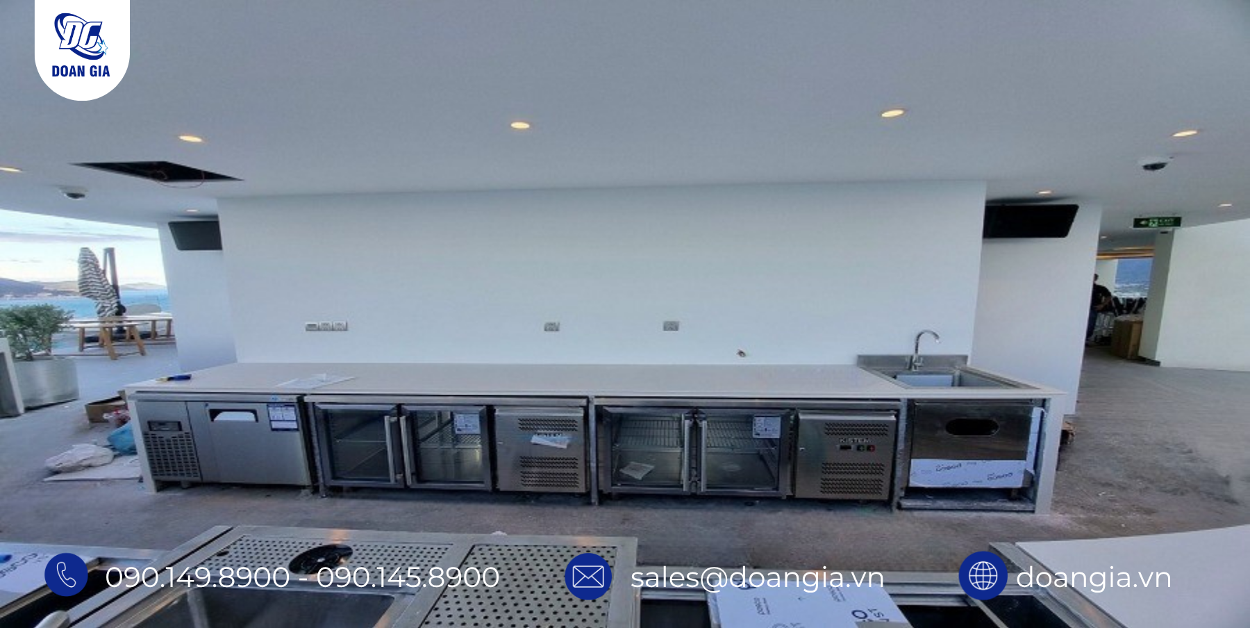 thiết kế quầy pha chế