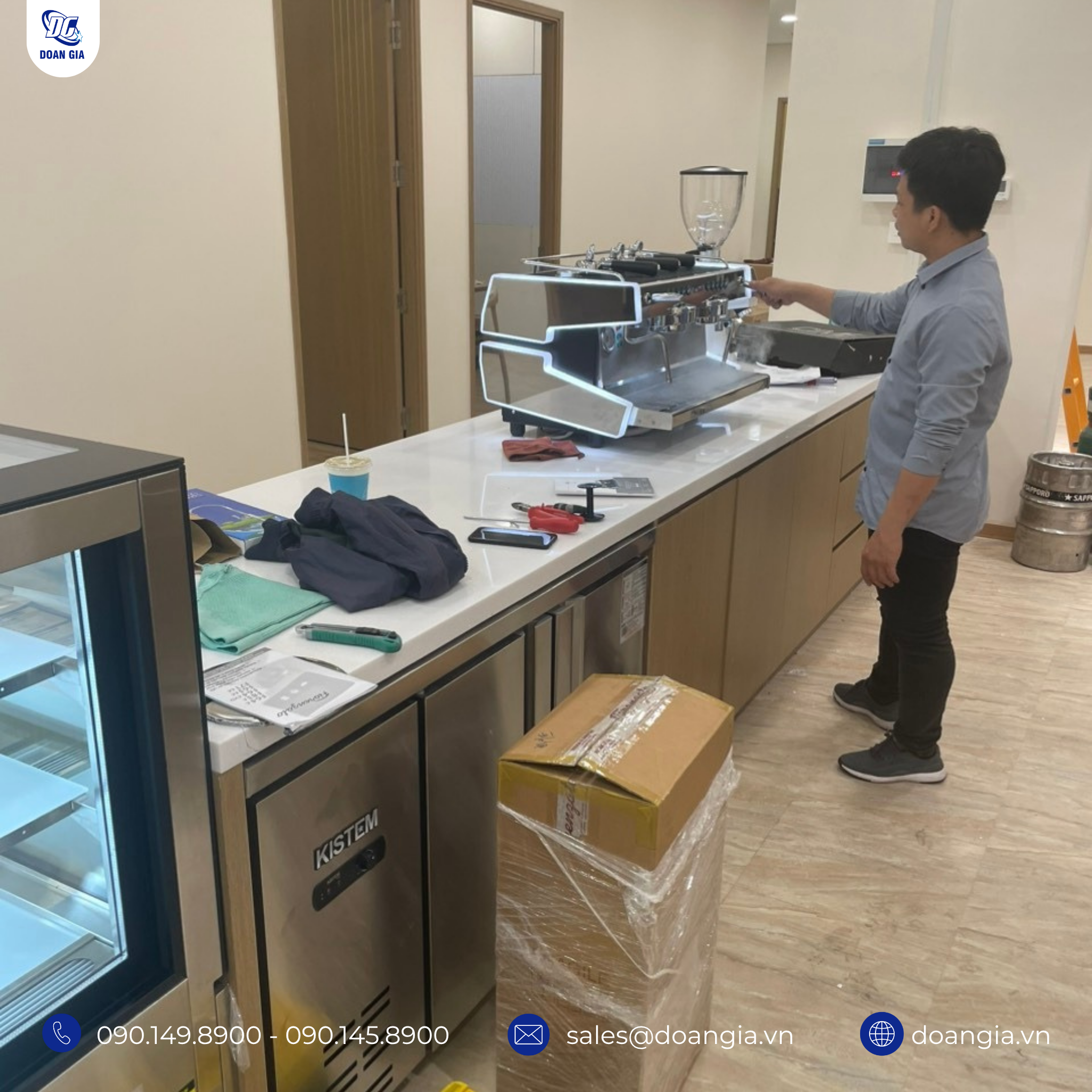 thi công thiết bị lạnh công trình