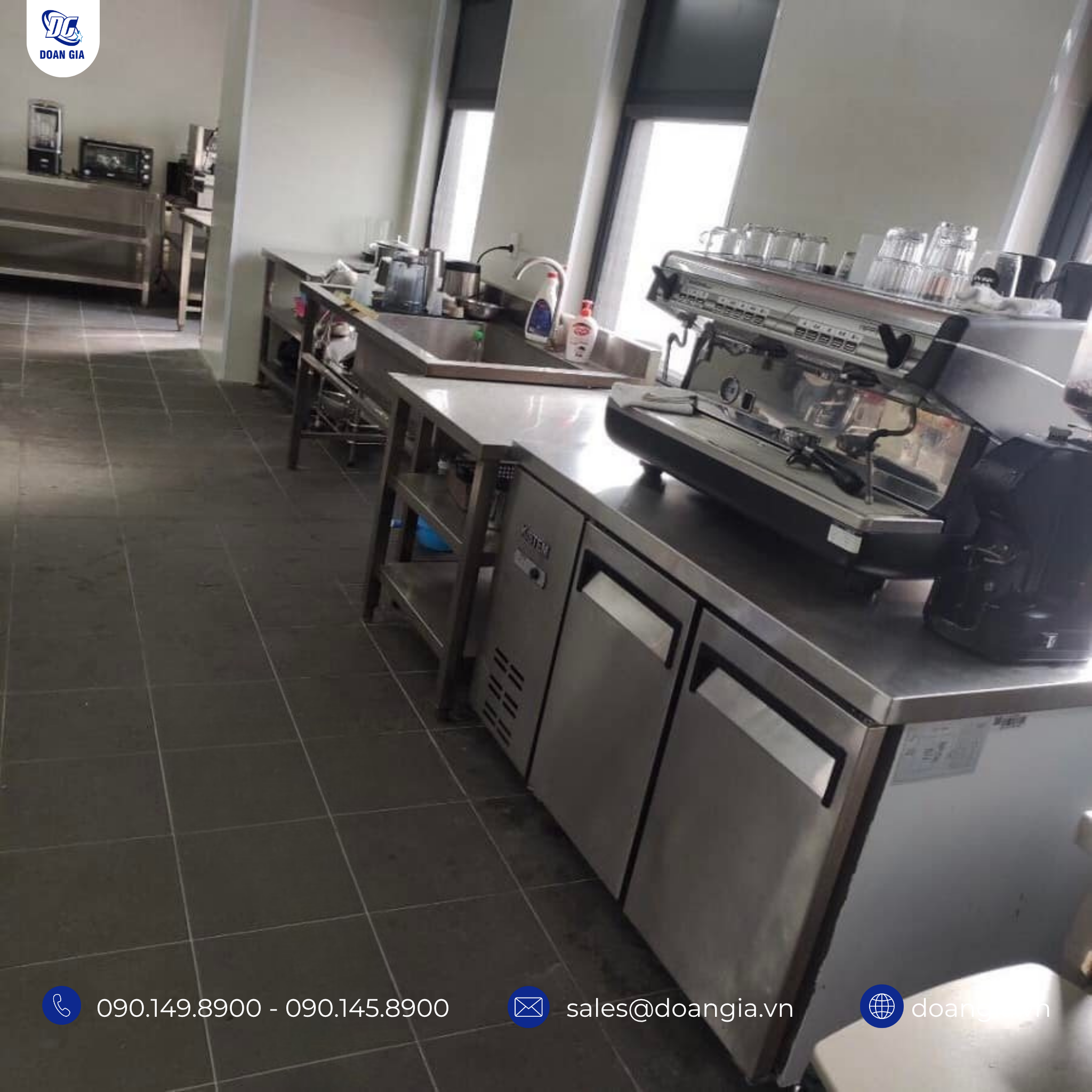 thiết bị inox bếp nhà hàng