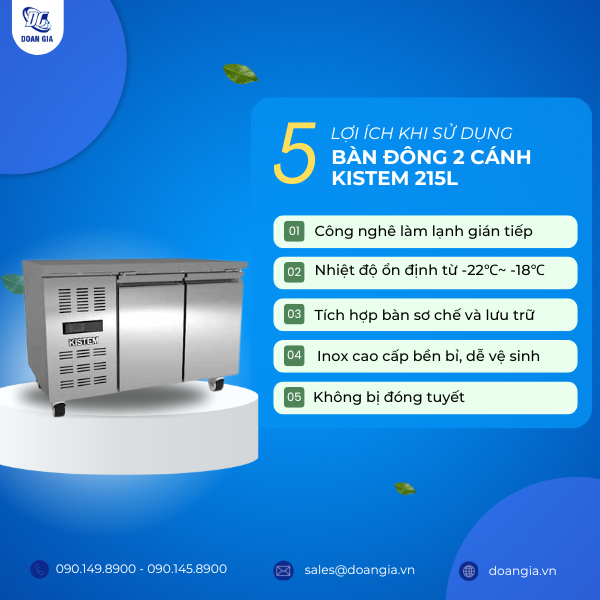 5 lợi ích của bàn đông công nghiệp KISTEM