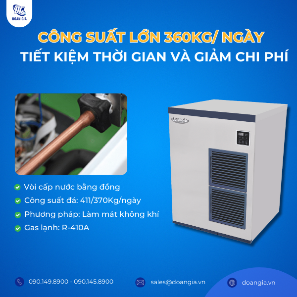 máy làm đá tự động