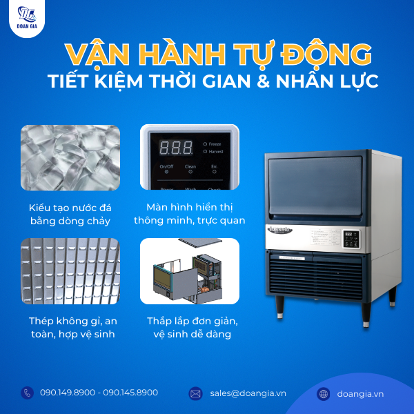 máy làm đá viên công nghiệp