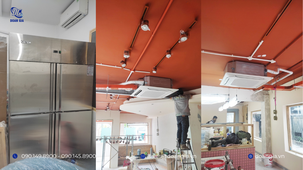 tủ lạnh công nghiệp & hệ thống máy lạnh