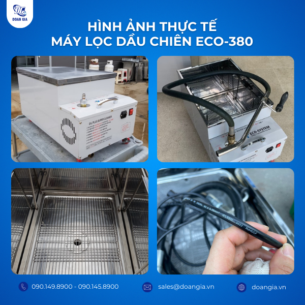 máy lọc dầu chiên