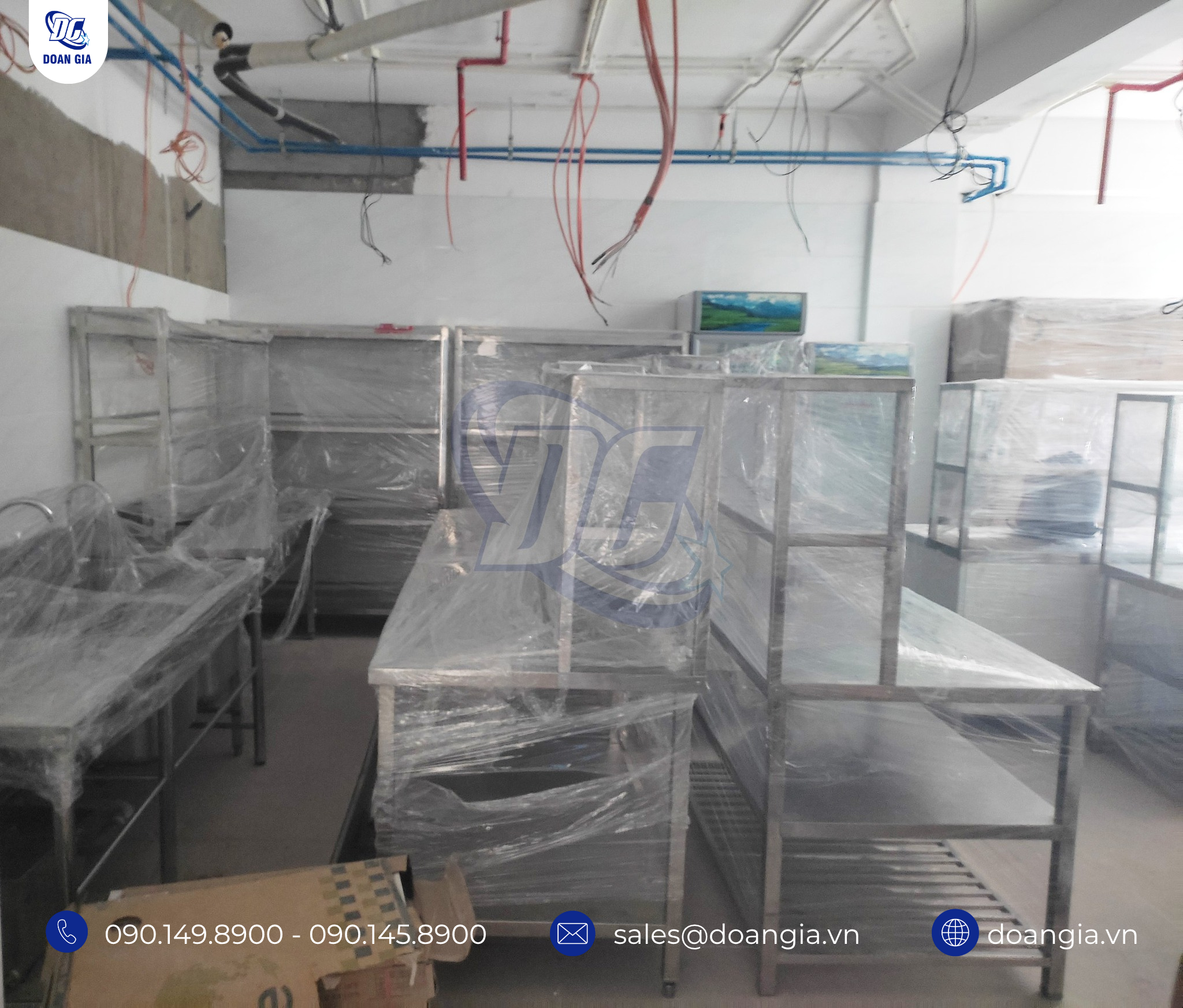 thiết kế bếp cho nhà hàng