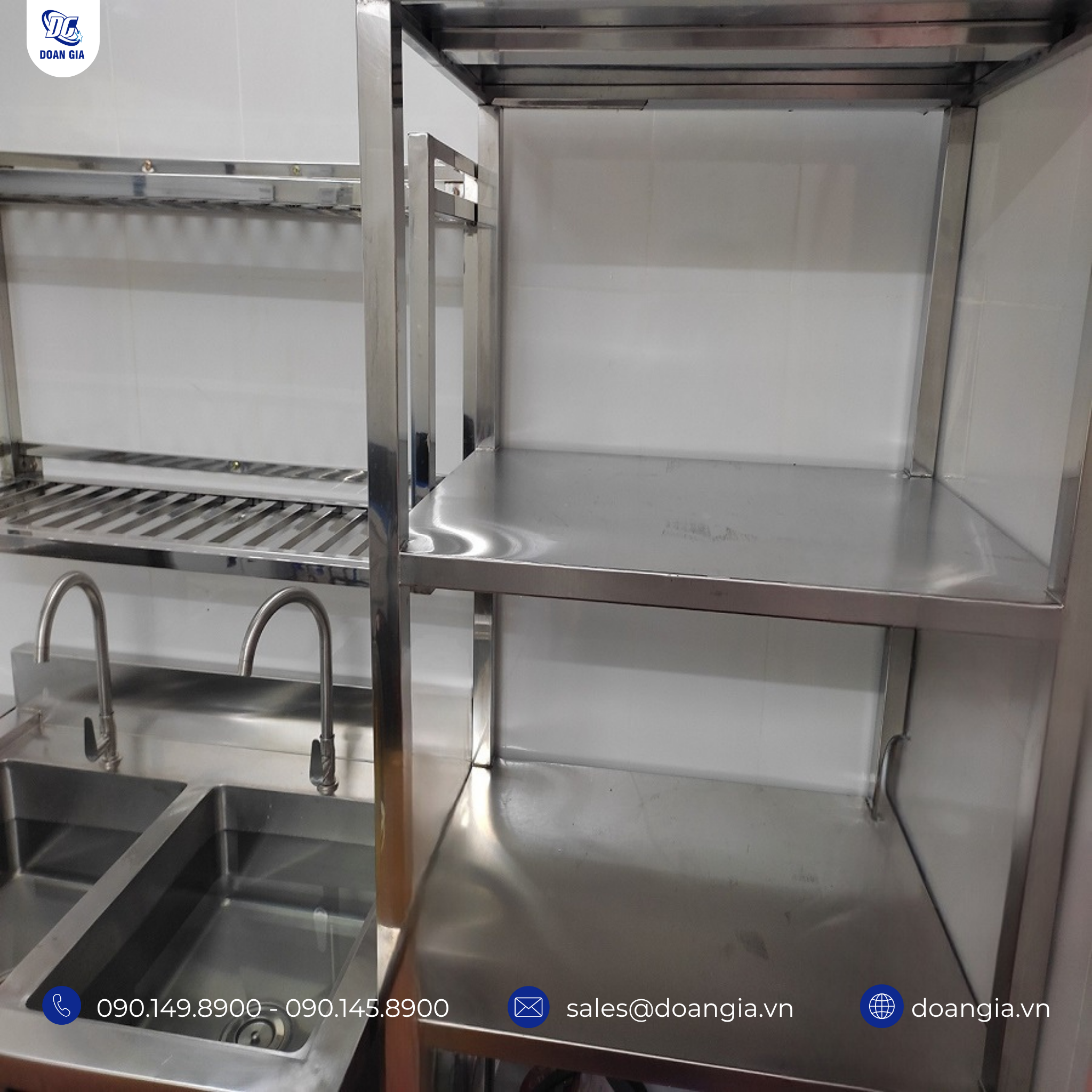 thiết bị bếp inox