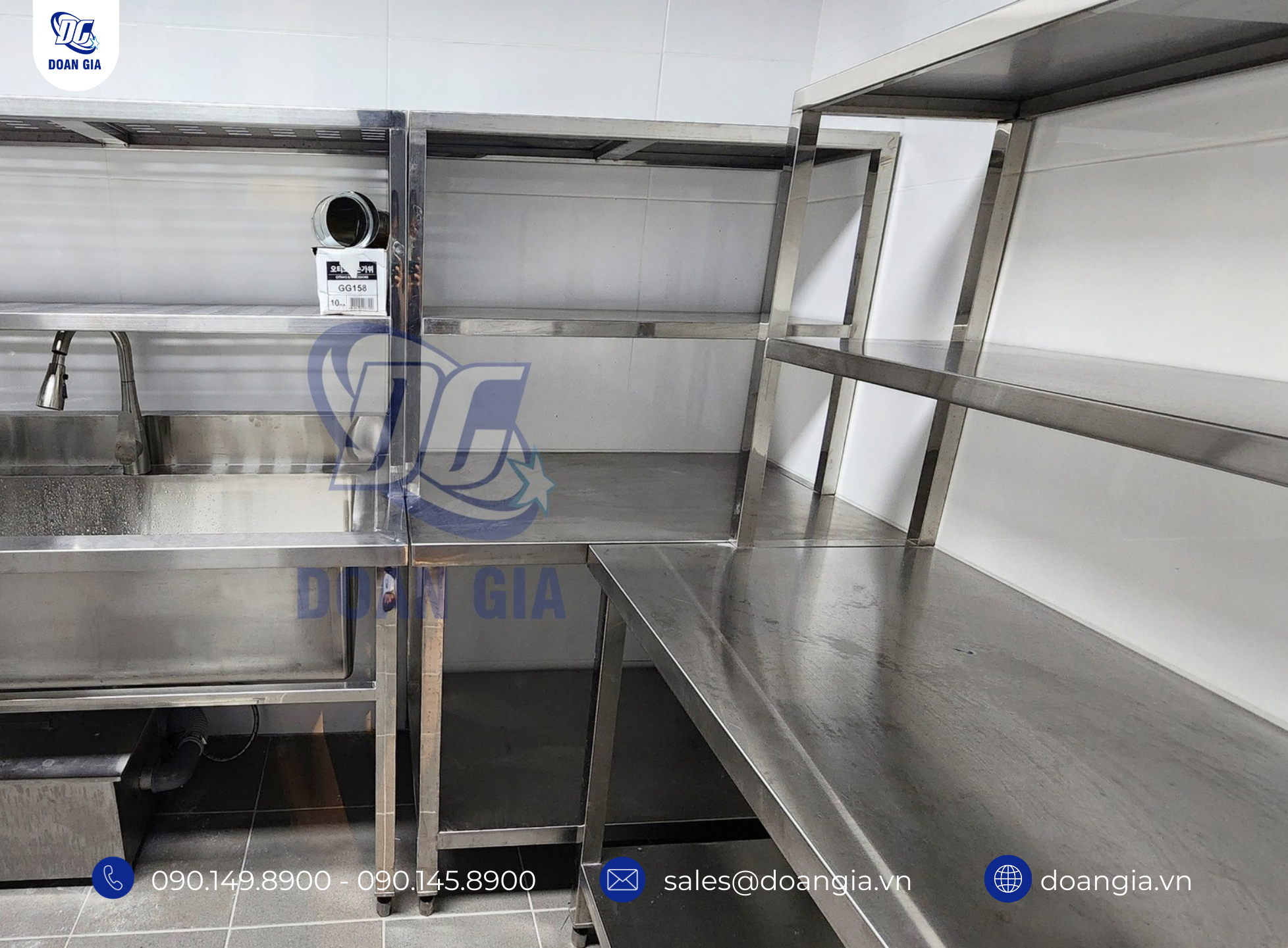 thiết bị bếp inox