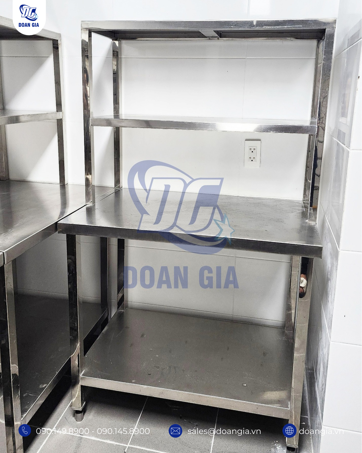 thiết bị bếp inox công nghiệp