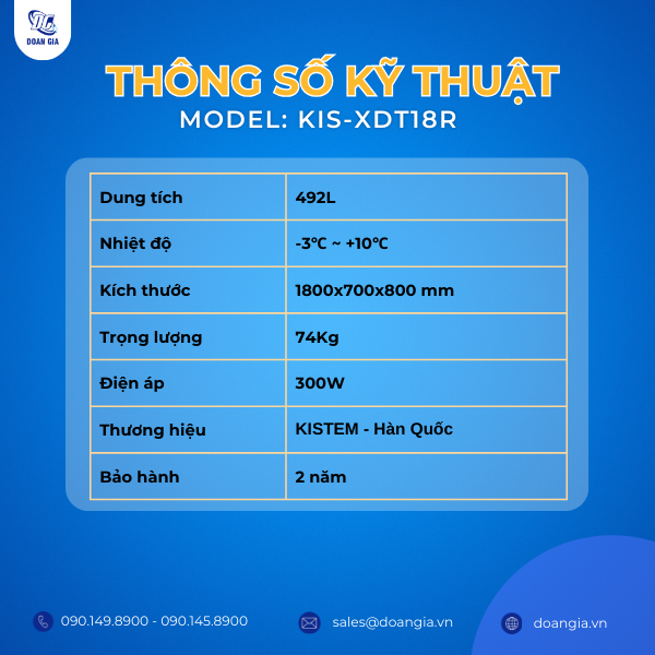 tủ mát bàn chặt inox