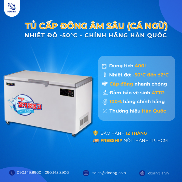 tủ cấp đông âm sâu