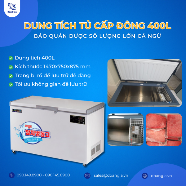 tủ đông âm bao nhiêu độ