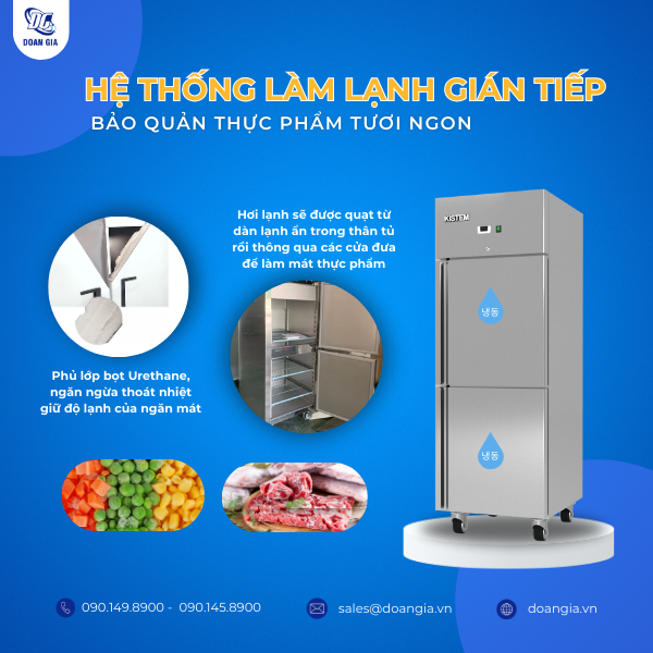 Hệ thống làm lạnh gián tiếp, làm lạnh nhanh