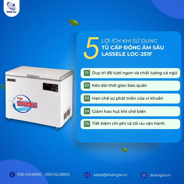 tủ đông âm sâu