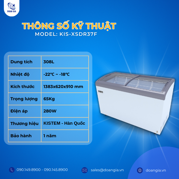tủ mát trưng bày siêu thị