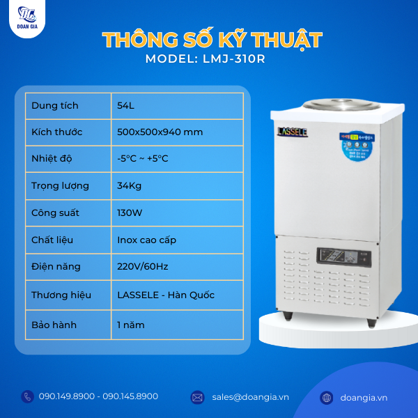 tủ giữ lạnh thực phẩm