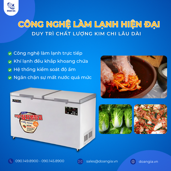 tủ lạnh đựng kim chi