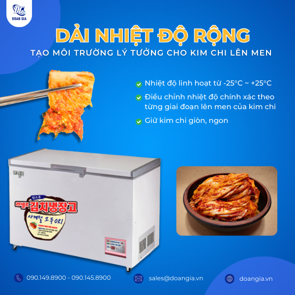 tủ lạnh bảo quản kim chi