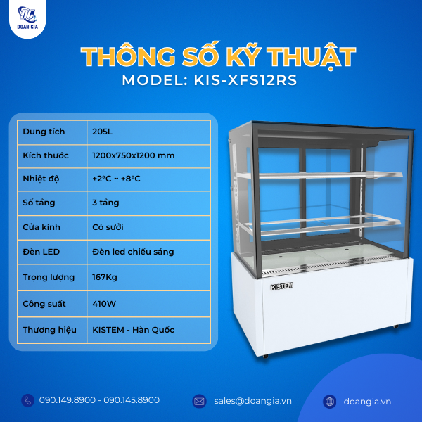 tủ mát trưng bày
