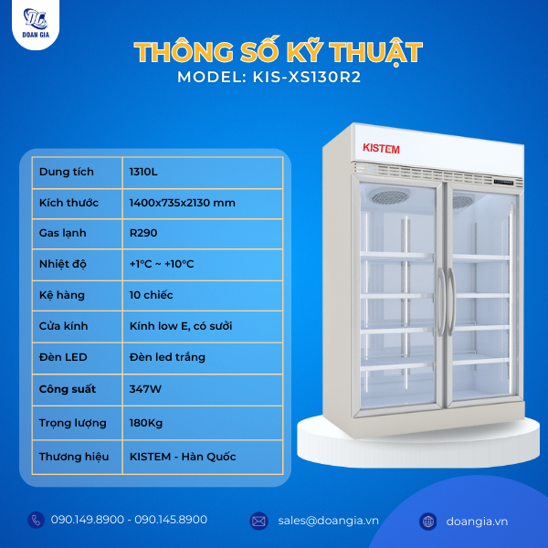 tủ mát siêu thị