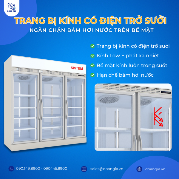 tủ mát siêu thị