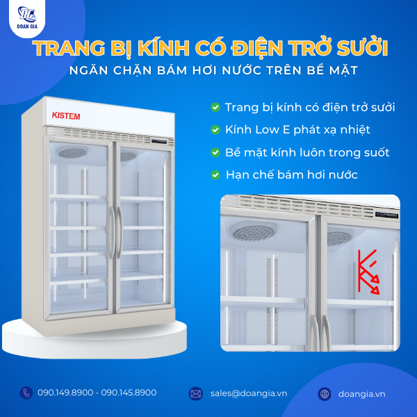 tủ trưng bày cánh kính