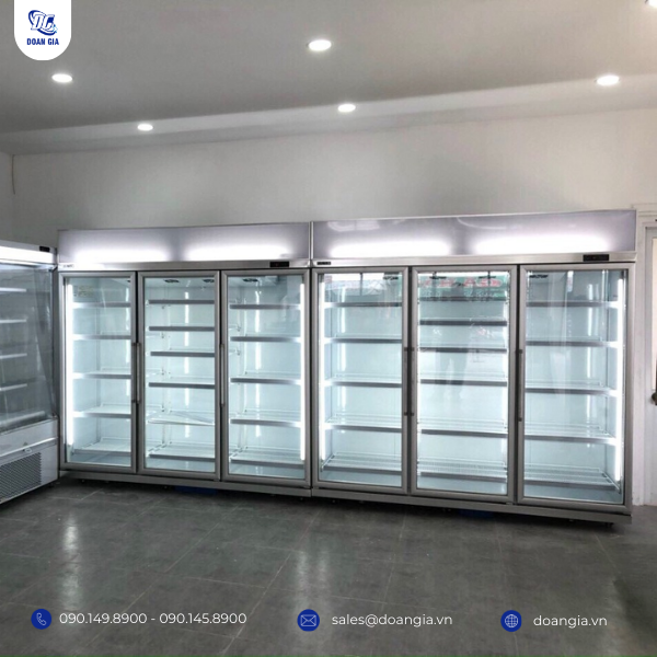 giá của tủ mát trưng bày siêu thị